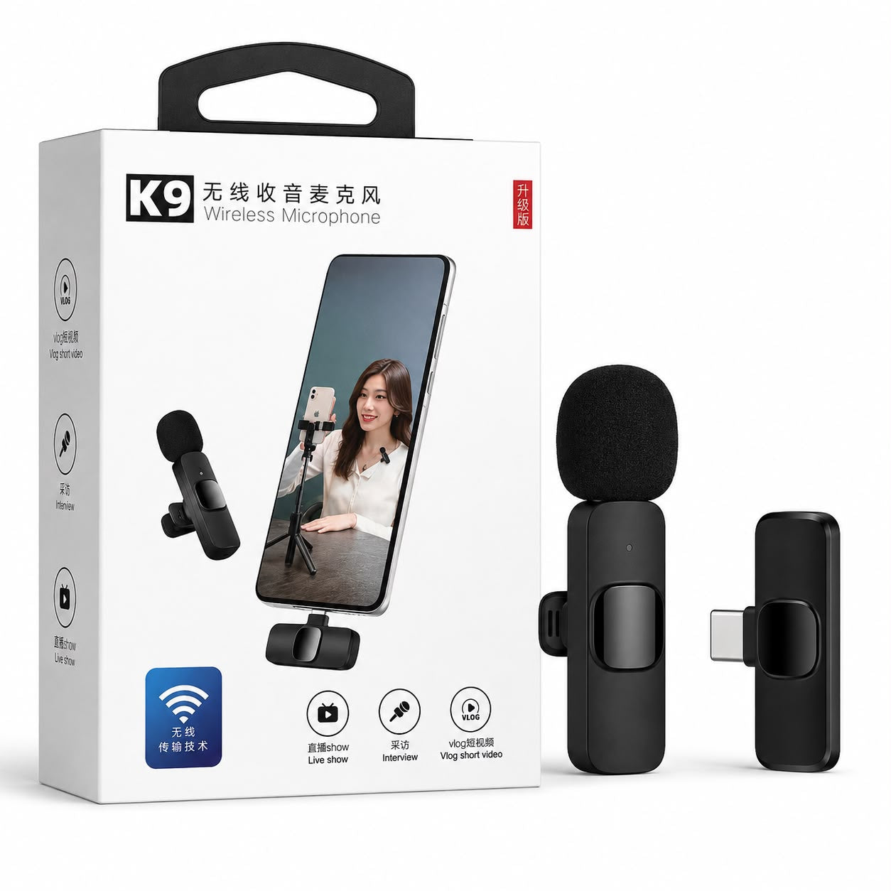 Microfono Inalambrico K9
