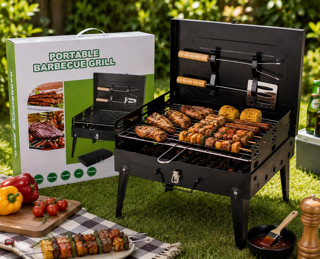 Parrilla Portátil a Carbón