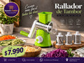 Rallador de Tambor de Mesa