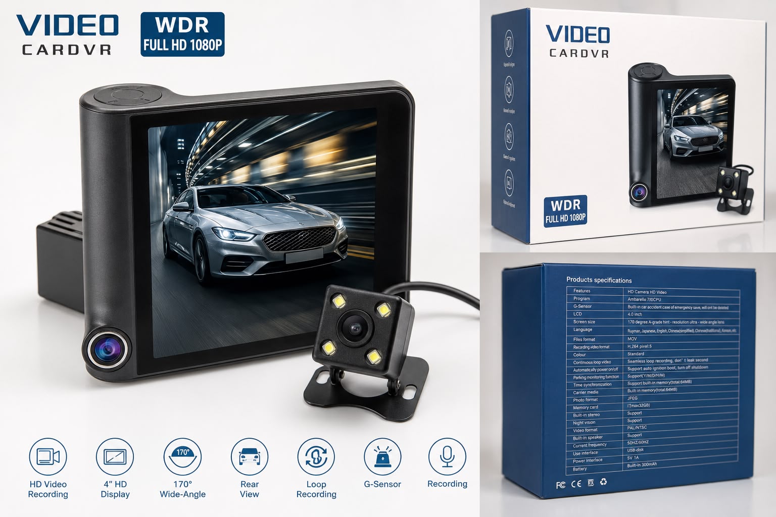 Kit De Seguridad Para Auto 📹
