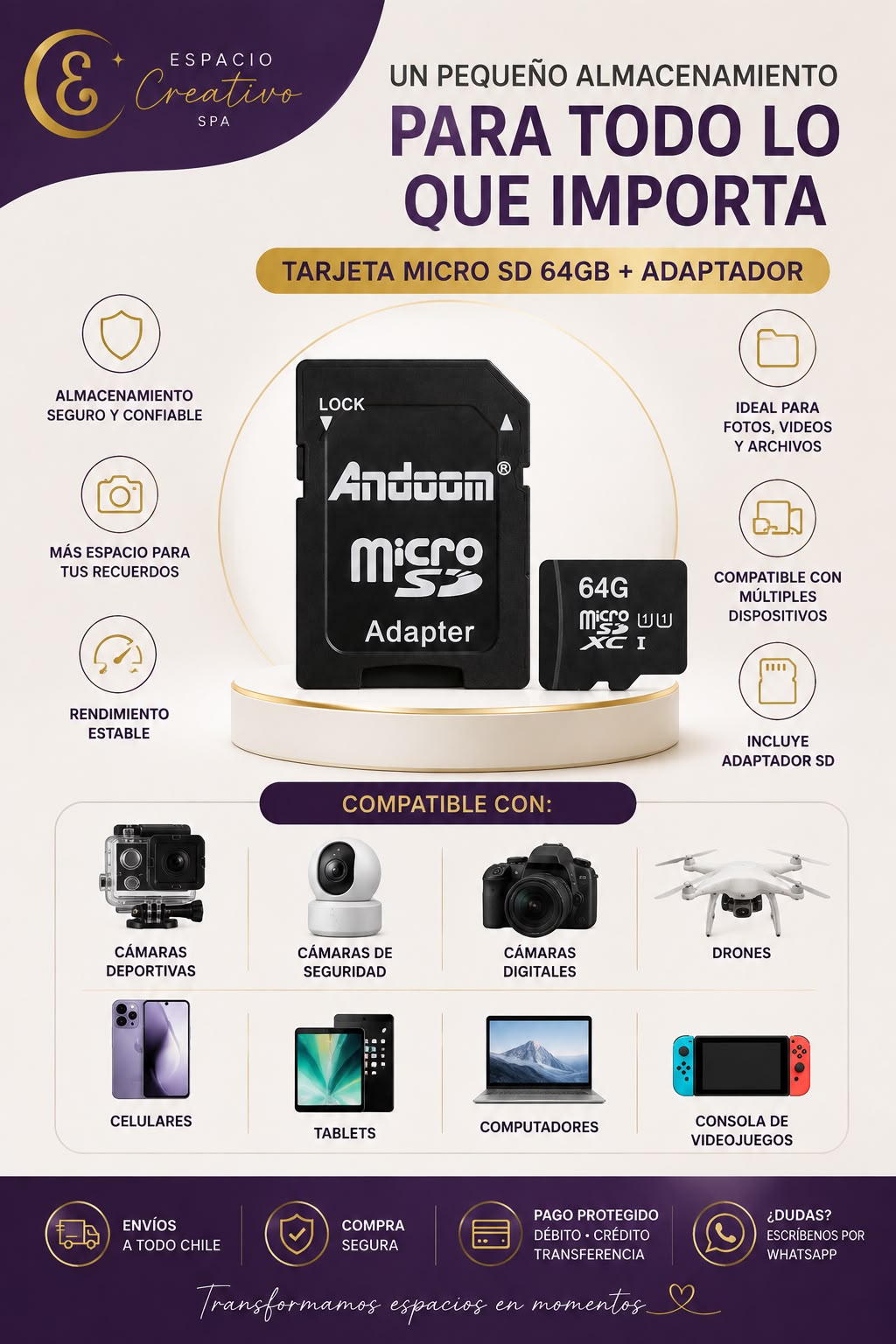 Micro SD 64GB