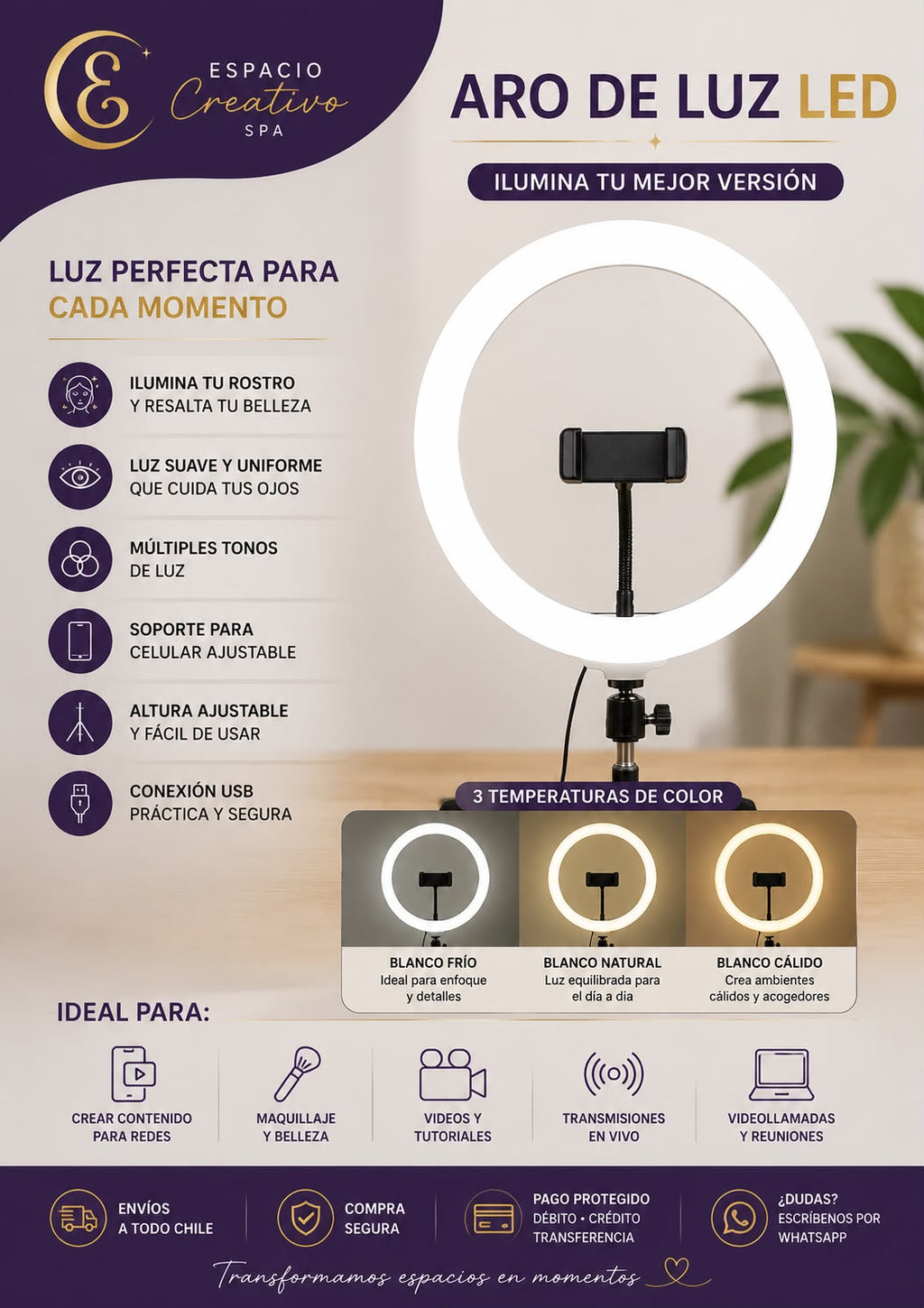 Aro de Luz LED