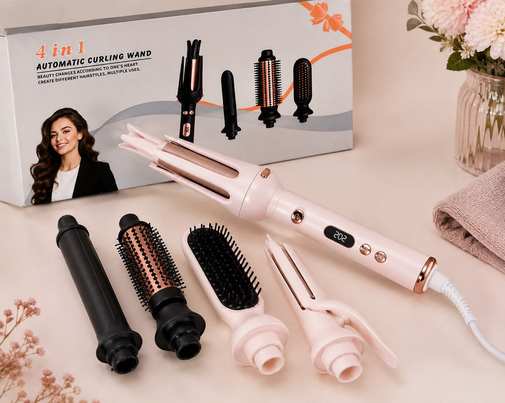 Moldeador de Cabello Automático 4 en 1