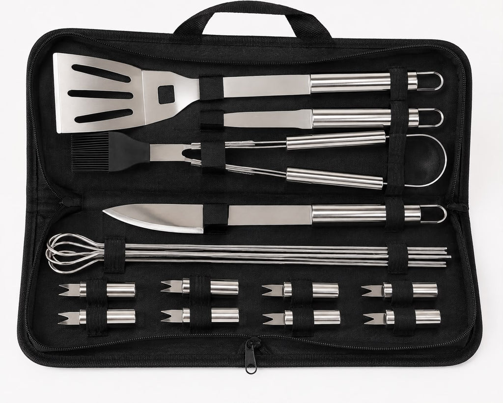 Set de Utensilios para Parrilla BBQ